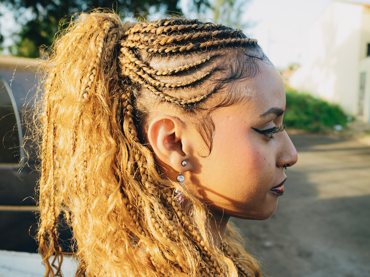 Trança Nagô com Desenho — foto 3